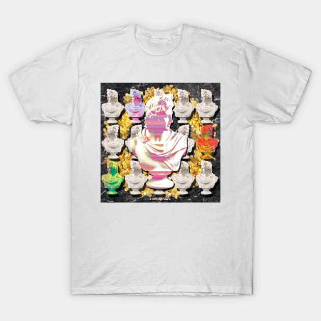 glitch statue T-Shirt by STORMYMADE